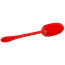 Віброяйце Pretty Love Kirk Super Soft Silicone, червоне - Фото №3