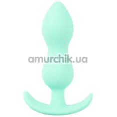 Анальна пробка Cuties Mini Butt Plug 556939, бірюзова - Фото №1