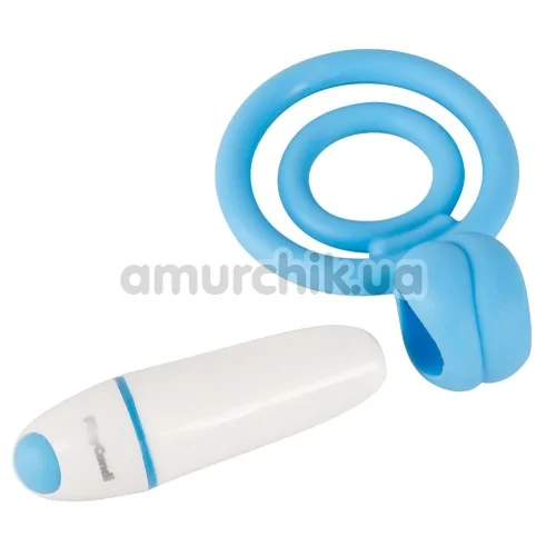 Виброкольцо Play Candi Lollipop, голубое