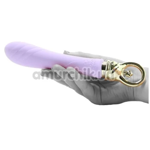 Вибратор с подогревом Zalo Courage Pre-Heating G-spot Massager, фиолетовый