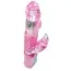 Вібратор із ротацією Boss Series Rabbit Massager O Vai E Vem, рожевий - Фото №7
