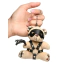 Брелок Master Series Bound Teddy Bear With Flogger Keychain - медвежонок, желтый - Фото №6