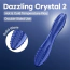 Фалоімітатор Satisfyer Dazzling Crystal 2, синій - Фото №9