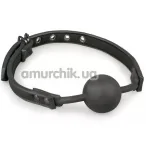 Кляп Easy Toys Ball Gag With Small Silicone Ball, чорний - Фото №1
