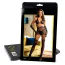 Комплект Star Night Sinful Luxe Diamond Fishnet Set, черный: бюстгальтер + пояс для чулок + перчатки + трусики-стринги + чулки - Фото №11