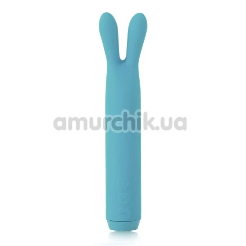 Клиторальный вибратор Je Joue Rabbit Bullet Vibrator, голубой - Фото №1