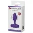 Анальная пробка с вибрацией Pretty Love Vibra Butt Plug, фиолетовая - Фото №12