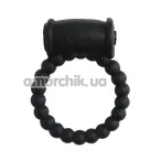 Виброкольцо Beaded Vibrating Ring, черное - Фото №1