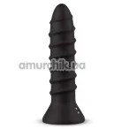 Анальный вибратор Easy Toys Screwed Plug Anal Vibrator S, черный - Фото №1