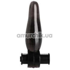 Анальная пробка с вибрацией Trinity Vibes Vibrating Bum Tickler, черная - Фото №1