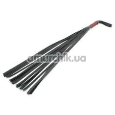 Плеть Sex & Mischief Red and Black Stripe Flogger - Фото №1
