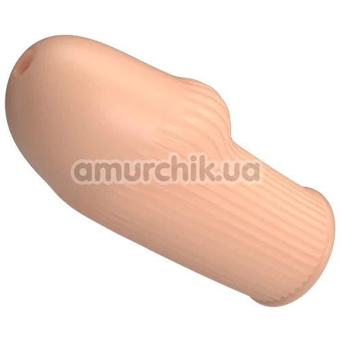 Насадка на пенис Pretty Love Huel, телесная