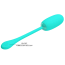 Виброяйцо Pretty Love Julius, бирюзовое - Фото №9
