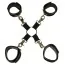 Фиксаторы для рук и ног Bad Kitty Naughty Toys Bondage Set, черные - Фото №1