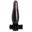 Анальная пробка с вибрацией Trinity Vibes Vibrating Bum Tickler, черная - Фото №1