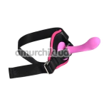 Страпон на ногу Roomfun Unisex Leg Strap-On, рожевий - Фото №1