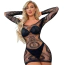 Платье Star Night Ornamental Mini Dress, черное - Фото №1