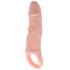 Насадка на пенис с вибрацией Men Extension Triggered Vibration 026210A-1, телесная - Фото №2
