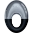Массажер для глаз Geske Cool & Warm Eye Massager 7 in 1, черный - Фото №2