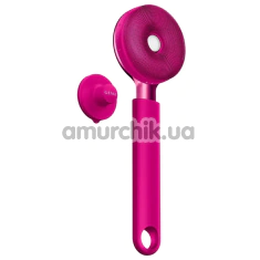 Звуковая щетка для тела Geske Sonic LED Full-Body Brush 9 in 1, ярко-розовая - Фото №1