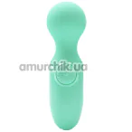 Універсальний вібромасажер Pretty Love Mini Stick Little Cute, бірюзовий - Фото №1