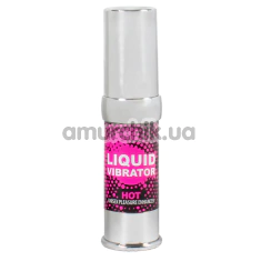 Збуджуючий гель з зігріваючим ефектом та ефектом вібрації Secret Play Liquid Vibrator Hot Stimulator, 15 мл - Фото №1
