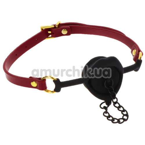 Кляп Taboom Kinky Gag with Plug, червоний