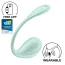 Виброяйцо Satisfyer Smooth Petal, бирюзовое - Фото №1
