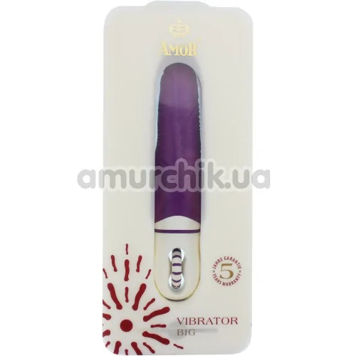 Вибратор для точки G Amor Big Souta, фиолетовый