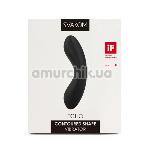 Клиторальный вибратор Svakom Echo, черный