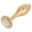 Анальная пробка Lockink Sevanda Pearl Pear-Shape Anal Plug, золотая - Фото №1