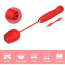 Симулятор орального секса для женщин с толчками Odeco Every Night Toys Rose Thruster 2330, красный - Фото №10
