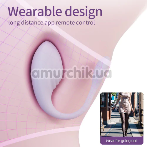 Виброяйцо Odeco Every Night Toys Letitia, сиреневое