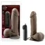 Вібратор X5+ 8 inch Gyrating Vibrating Cock, коричневий - Фото №8