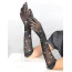 Перчатки Star Night Sparkle Rhinestone Fishnet Gloves, черные - Фото №5