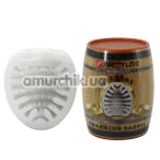 Мастурбатор Pretty Love Bourbon Charming Barrel, белый - Фото №1