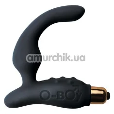 Вібростимулятор простати для чоловіків O-Boy, чорний - Фото №1