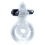 Эрекционное кольцо c вибрацией Boss Series EasyLove Vibro Cock Ring Dolphin, прозрачное - Фото №3
