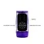 Вібратор Batterilg Prince, фіолетовий - Фото №7