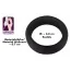 Эрекционное кольцо Black Velvets Cock Ring 3.8 см, чёрное - Фото №4