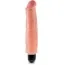 Вибратор King Cock 7 Vibrating Stiffy, телесный - Фото №1