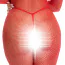 Комбінезон Risque Crotchless Bodystocking, червоний - Фото №4