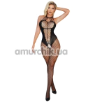 Комбінезон Ero-Dom Obsession Mesh Bodystocking, чорний - Фото №1
