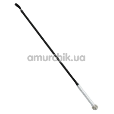 Стек DS Fetish Whip Diamond Black, черный - Фото №1