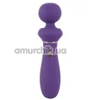 Универсальный вибромассажер Sweet Smile Rechargeable Power Wand, фиолетовый - Фото №1