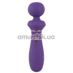 Універсальний вібромасажер Sweet Smile Rechargeable Power Wand, фіолетовий - Фото №1