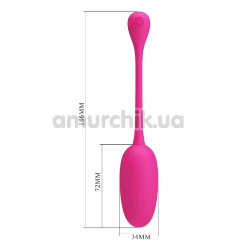 Виброяйцо Pretty Love Knucker, розовое