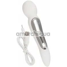 Универсальный массажер Smile Rechargeable Dual Motors Vibe, белый - Фото №1