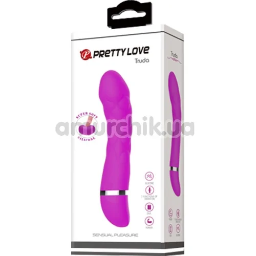 Вибратор для точки G Pretty Love Truda, фиолетовый