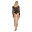 Боді Star Night Sparkle Net Rhinestone Bodysuit, чорне - Фото №4